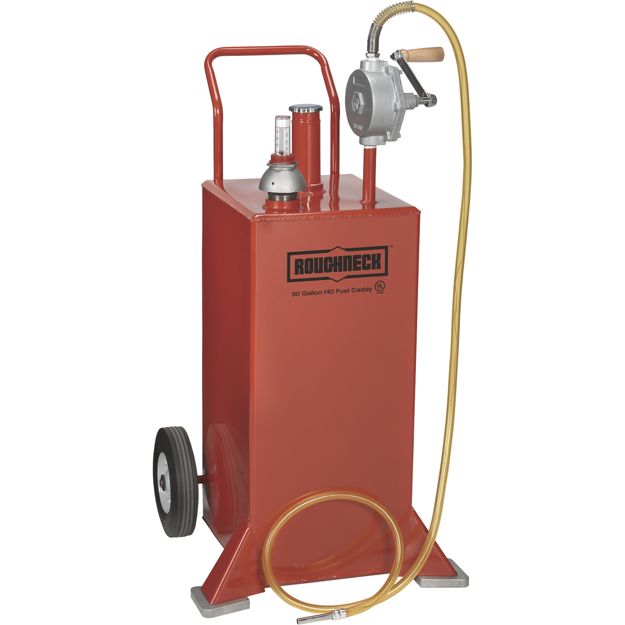 Roughneck Fuel Caddy, 30-Gal., Steel Tank, Cart-Style
